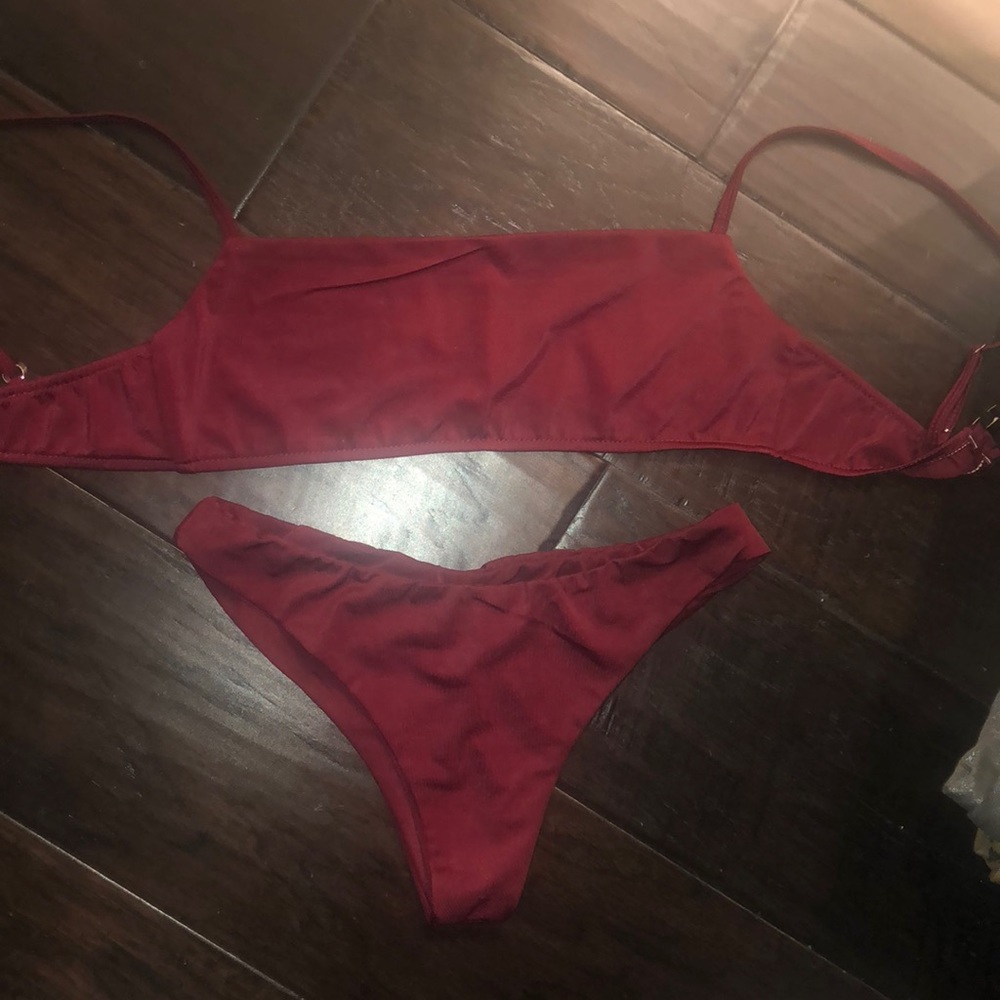 Burgundy Bikini